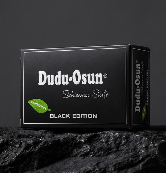 Dudu-Osun® BLACK EDITION- Schwarze Seife aus Afrika, 150g